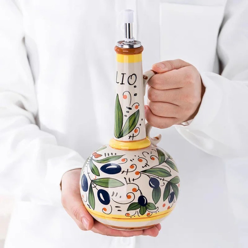 Keramische oliefles, sojasausf - Commercial Kitchen Cooking recensie en prijs